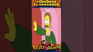 LOS SIMPSONS  FLANDERS EL VENGADOR [upl. by Ramedlav]