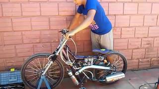 Bici Tuning Con suspencion a aire de Paraguay [upl. by Ned]