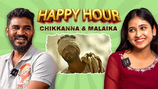 Interview Happy Hour With Chikkanna amp Malaika  Upadhyaksha  MetroSaga [upl. by Atil]