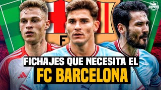 ESTOS SERÁN LOS FICHAJES✔️ Y LAS VENTAS❌ DEL FC BARCELONA 20232024  BARÇA HOY [upl. by Lindie]