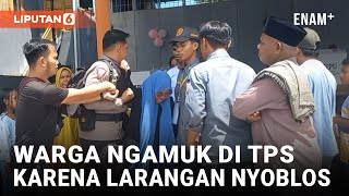 Warga Palopo Mengamuk di TPS gegara Keluarga Tidak Diizinkan Mencoblos  Liputan6 [upl. by Aysan]