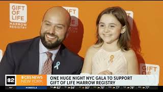 WCBSTV  Gift of Life donors meet the young recipients whose lives they saved at annual NYC Gala [upl. by Drawyeh]