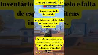 FREE FIRE DICAS DO HACKUDO PARA NÃO USAR HACK 25 [upl. by Nhabois]