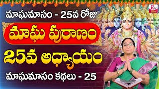 Ramaa Raavi  మాఘ పురాణం 25వ రోజు కథ  Ramaa Raavi Magha Puranam Day 25 Story 2024  SumanTV Life [upl. by Ijneb]