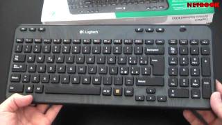 Logitech Wireless Keyboard K360  Unboxing test e impressioni [upl. by Ayekan]