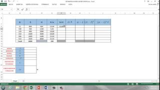 Medidas de tendencia central y dispersión datos no agrupados en excel [upl. by Acirretal302]