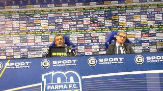 Manenti e Alborghetti presentazione Parma FC 2 parte [upl. by Lehteb224]