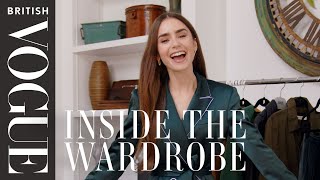 Lily Collins Inside The Wardrobe  Episode 14  British Vogue [upl. by Aciemaj506]