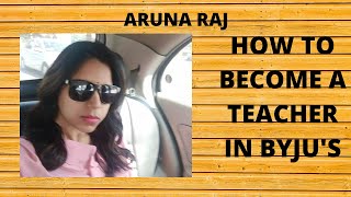 How to become a teacher in byjus career in Byjus as a teacher [upl. by Nishi]