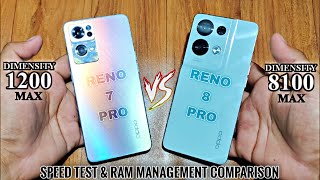 Oppo Reno 8 Pro vs Oppo Reno 7 Pro Speed Test Comparison🔥🔥 [upl. by Kancler346]