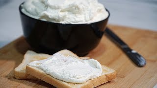 CREAM CHEESE In under 30 mins CANT BUY  CAN MAKE [upl. by Annaxor]