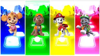 SKYE PAW PATROL EXE 🆚 ZUMA PAW PATROL EXE 🆚 MARSHALL PAW PATROL EXE 🆚 ROCKY PAW PATROL EDM RUSH [upl. by Schmitz13]