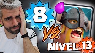 NÍVEL 8 CONTRA BÁRBAROS DE ELITE NÍVEL MAXIMO NO CLASH ROYALE [upl. by Ford]