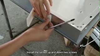 How to replace a shaver socket for bathroom mirrors [upl. by Amling]