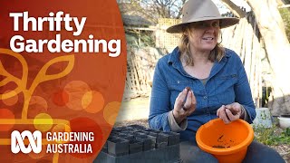 Thrifty Gardening  Gardening 101  Gardening Australia [upl. by Mapes]