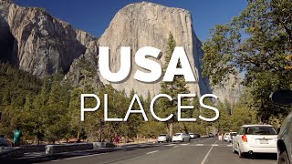 50 Best Places to Visit in the USA  Travel Video [upl. by Maxine]