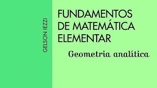 questão 8 fundamentos da matemática 7 Geometria analítica [upl. by Enirtak]