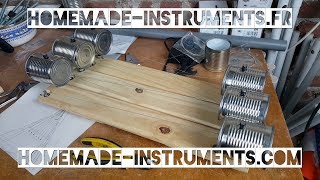 Homemade Instruments  04 How To make a Tin Can Cymbalum [upl. by Jepson]