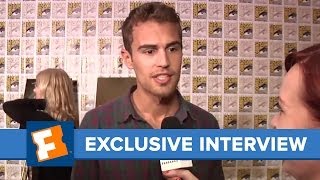 Theo James ComicCon 2013 Exclusive Interview  Comic Con  FandangoMovies [upl. by Ittocs]