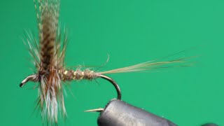 ATHERTON 5 DRY FLY  FLY TYING TUTORIAL [upl. by Nomyad]