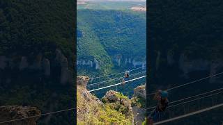 nature montage viaferrata occitanie france🇫🇷 [upl. by Attennyl274]