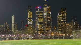 Pickerington Marching Band Rehearse for the 2023 Veterans Day Parade under NYC Backdrop [upl. by Bazil467]