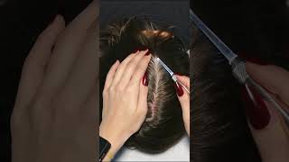 ASMR School Nurse LICE Removal with NAILS and Tweezers Real Person asmr shorts short [upl. by Flanagan]