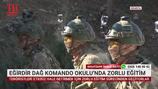 EĞİRDİR DAĞ KOMANDO OKULU’NDA ZORLU EĞİTİM [upl. by Grega50]