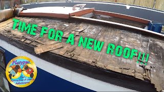 EP 23  Time for a new roof on our Narrowboat [upl. by Crelin]