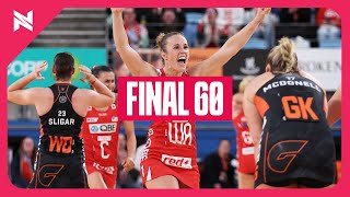 GIANTS vs Swifts Final 60  Suncorp Super Netball Round 14 [upl. by Refotsirc]