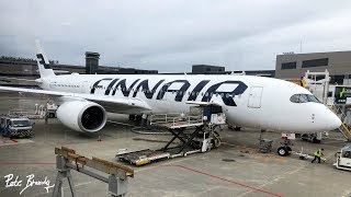 TRIP REPORT  Finnair  Airbus A350900  Helsinki  Tokyo Narita  Economy [upl. by Kirrad]