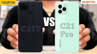 Realme C21Y Vs Oukitel C21 Pro [upl. by Orna623]