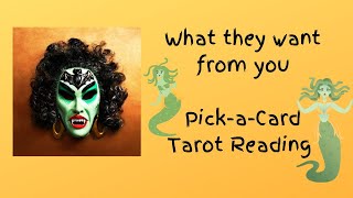 💱What they want from youPickaCard Tarot Reading‼️ [upl. by Anderegg240]