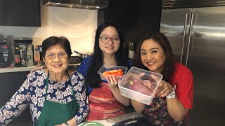 PART2  IGADO recipe LIVE COOKING Sesh  ChristineBabaosChronicles  Babao Family [upl. by Cyrie]