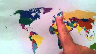 Learn the Seven Continents Song for Kids [upl. by Yotal]