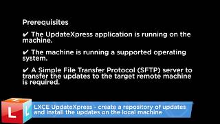 LXCE UpdateXpress  create a repository of updates and install the updates on the local machine [upl. by Kenley266]