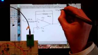 filtre passebas avec op amp [upl. by Verna]