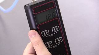 How to Set Up a Series 477AV Digital Manometer for Air Flow Measurement [upl. by Kynthia]