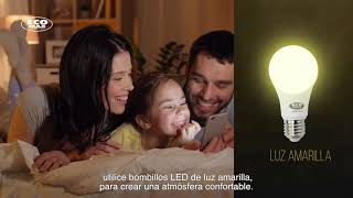 Ahorre dinero en su factura de electricidad cambiándose a focos LED EcoMax Video completo [upl. by Ubana433]