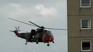 Belgian Navy Seaking at Rescue Vlissingen 8aug08 [upl. by Airotkiv199]