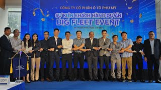 Phú Mỹ Ford giao 80 xe Transit cho Nhà xe Hoa Mai vs Văn Đồn Xanh tại Big Fleet Event 2024 [upl. by Ethyl415]