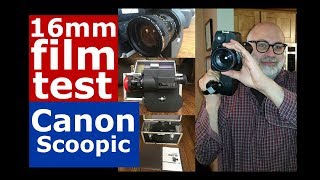 Canon Scoopic 16mm Film Camera Overview [upl. by Lindgren13]