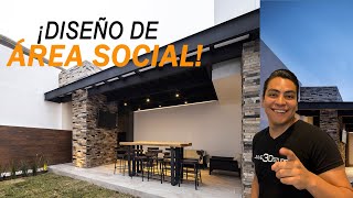 ¿COMO HACER UN ÁREA SOCIAL [upl. by Adnoval]