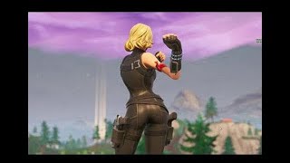 Fortnite BLONDE Black Widow Outfit Skin  GAMEPLAY [upl. by Schulman]