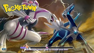 PockeTownPetmon Gameplay Android and IoS Pokemon Sun and Moon ripoff Game [upl. by Panthia982]