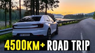 Polestar 2 EV Road Trip from South to North of Norway  part 1 [upl. by Martine510]