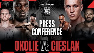 Lawrence Okolie vs Michal Cieslak Plus Undercard Press Conference [upl. by Burkley]