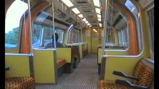 1983 Tube Stock In Action includes a ride inside [upl. by Epolulot]