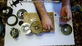 Ремонт пылесоса Замена подшипников  Repair of the vacuum cleaner  Replacement of bearings [upl. by Yejus]