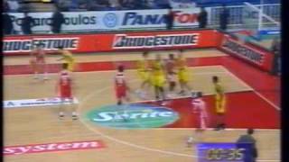 Olympiakos vs AEK 6361 Greek Cup 1997 SF [upl. by Elleinnod]